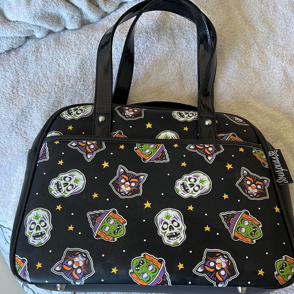 Sourpuss Halloween bowler bag